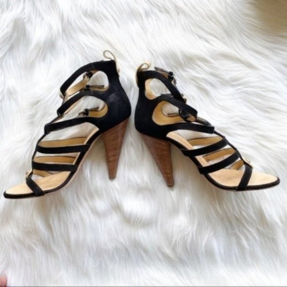 Giuseppe Zanotti Suede Strappy Gladiator Sandals - Picture 3 of 11